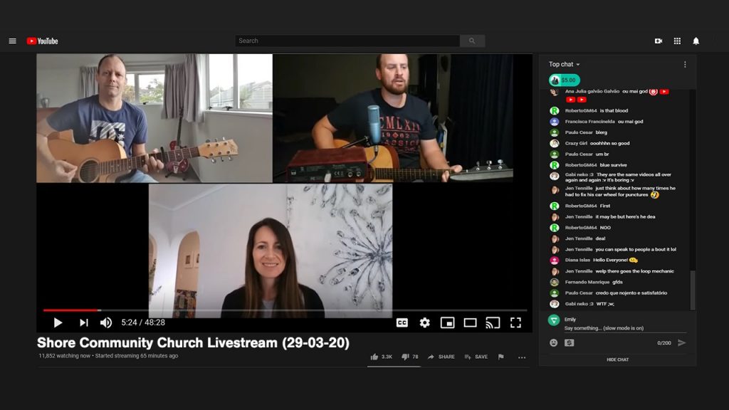 YouTube - Shore Community Church Livestream